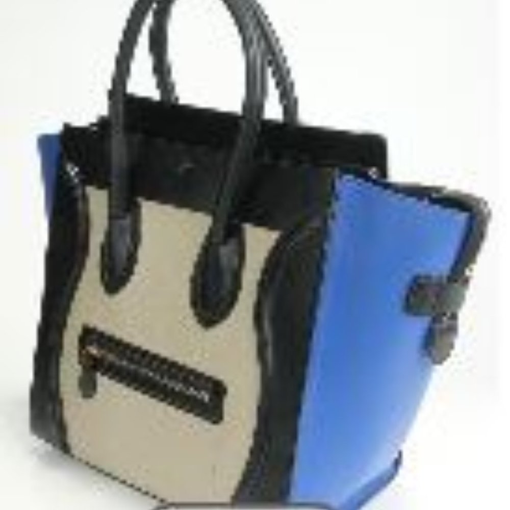 CELINE CALFSKIN TRI-COLOR